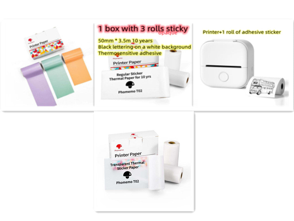 Portable Mini Thermal Label Printer - Infinite CelebrationsAir podsInfinite CelebrationsInfinite Celebrations