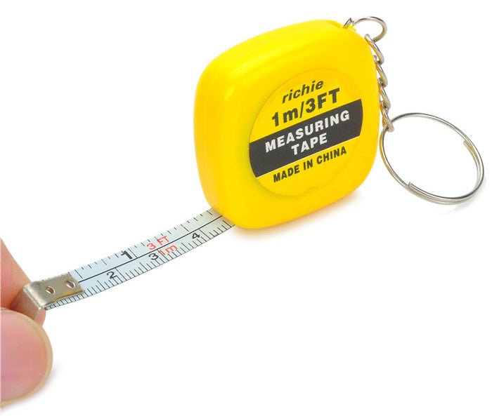 1M Mini Tape measure tool - measuring instrument - Infinite Celebrationsmini measuring keychainInfinite CelebrationsInfinite Celebrations