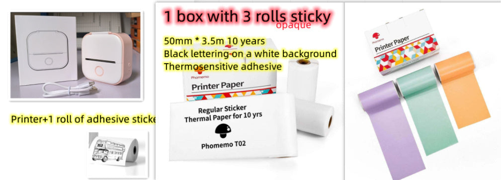 Portable Mini Thermal Label Printer - Infinite CelebrationsAir podsInfinite CelebrationsInfinite Celebrations