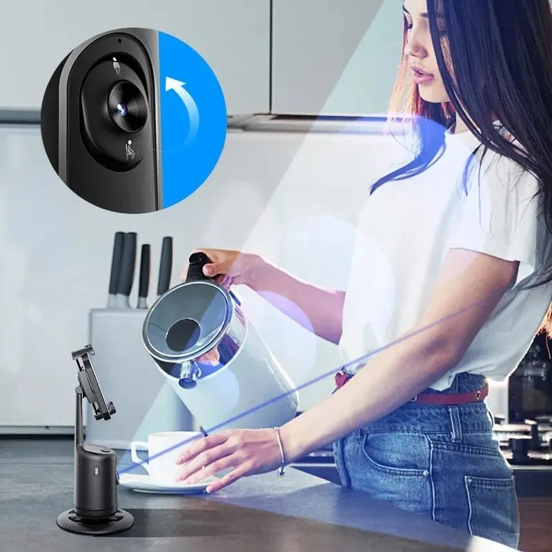 360 Auto Face Tracking AI Smart Phone Holder - Infinite CelebrationsSmart phone tripodInfinite CelebrationsInfinite Celebrations