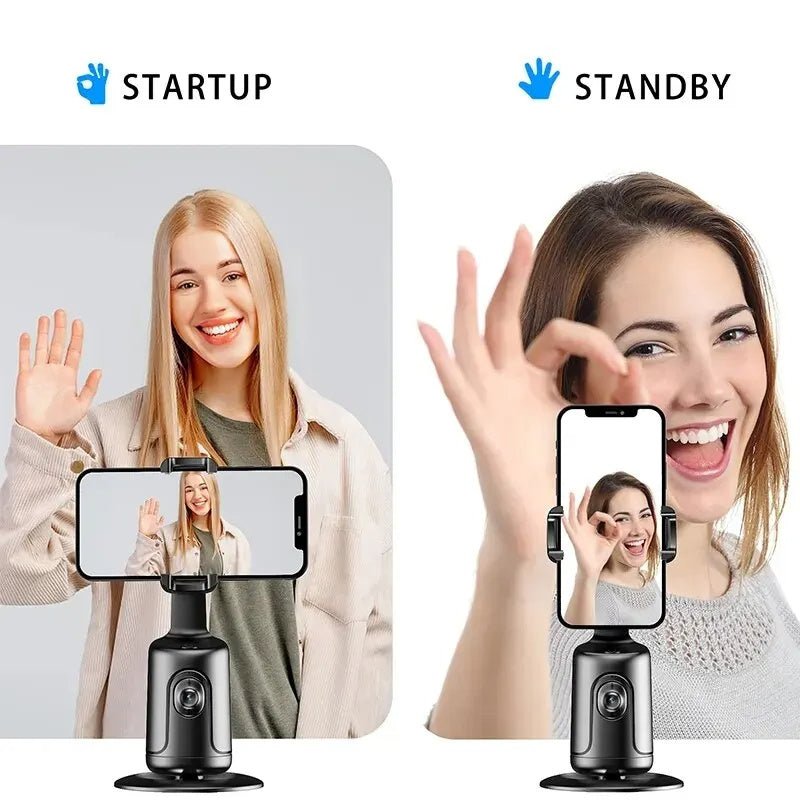 360 Auto Face Tracking AI Smart Phone Holder - Infinite CelebrationsSmart phone tripodInfinite CelebrationsInfinite Celebrations