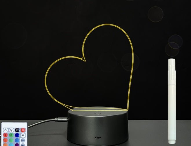 3D Light Handwritten Acrylic Message Board - Infinite CelebrationsMessage boardInfinite CelebrationsInfinite Celebrations