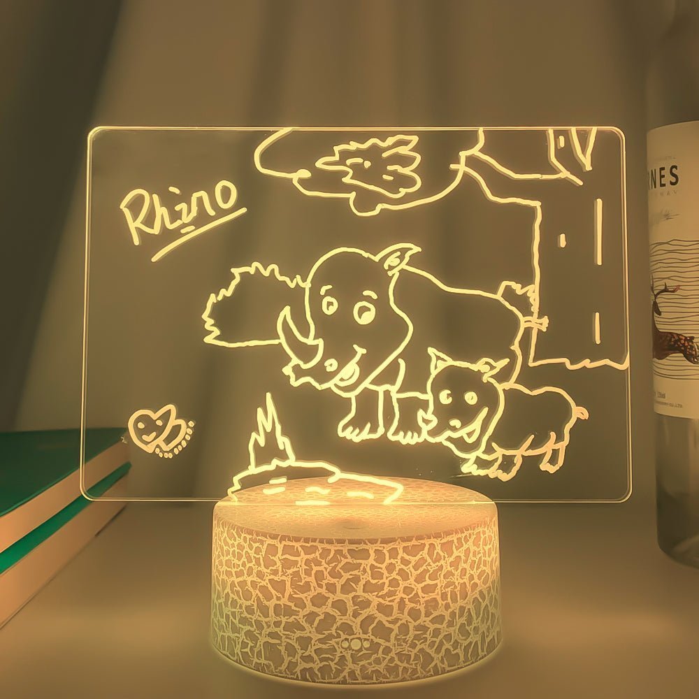 3D Light Handwritten Acrylic Message Board - Infinite CelebrationsMessage boardInfinite CelebrationsInfinite Celebrations