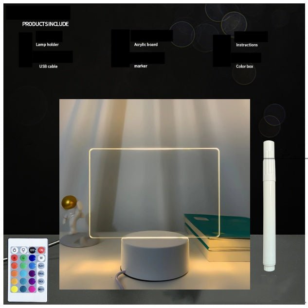 3D Light Handwritten Acrylic Message Board - Infinite CelebrationsMessage boardInfinite CelebrationsInfinite Celebrations