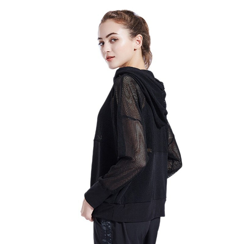 Gauze hoodie
