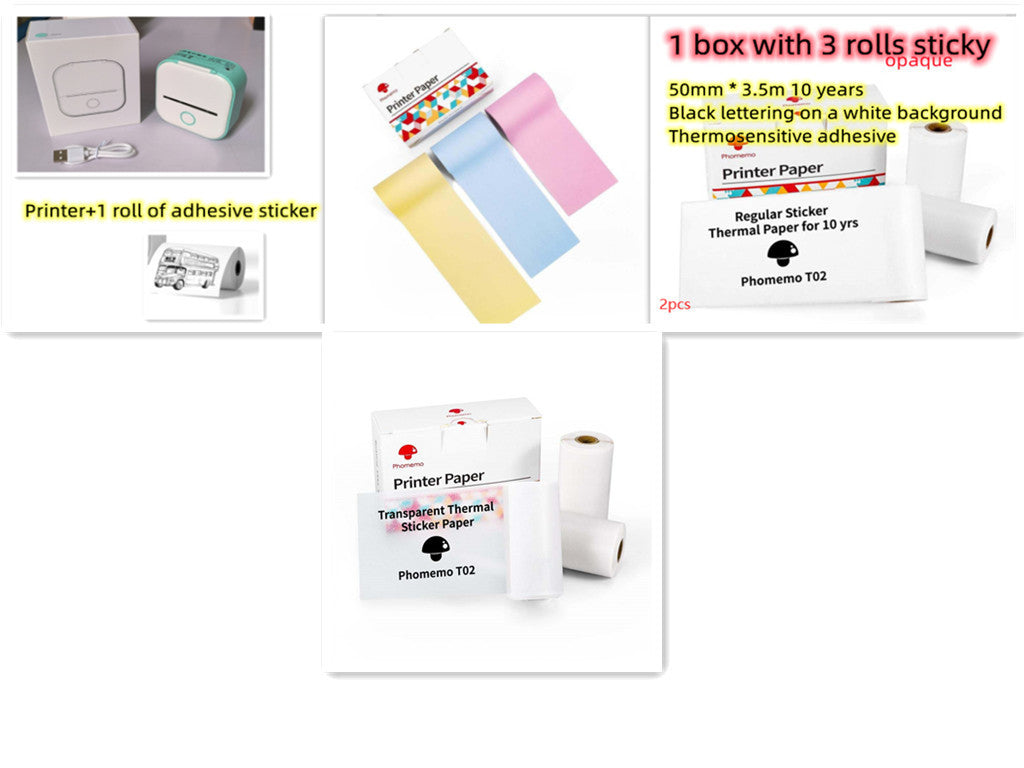 Portable Mini Thermal Label Printer - Infinite CelebrationsAir podsInfinite CelebrationsInfinite Celebrations