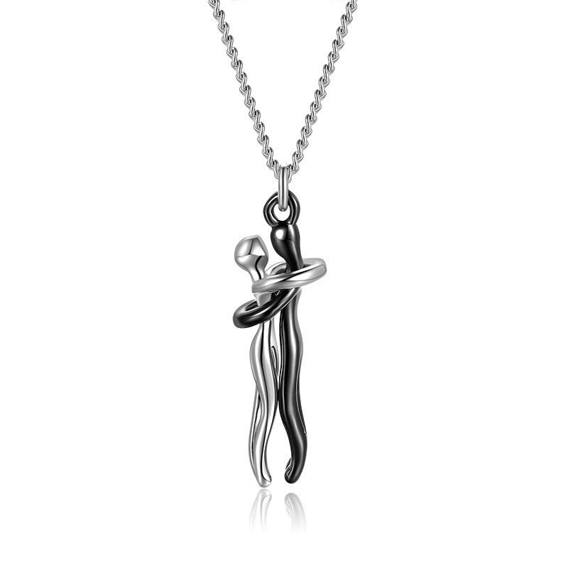 Affectionate Hug Necklace Couples Anniversary Valentine's Day Gift - Infinite CelebrationsjewelryInfinite CelebrationsInfinite Celebrations