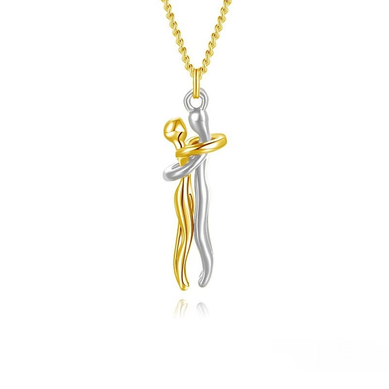 Affectionate Hug Necklace Couples Anniversary Valentine's Day Gift - Infinite CelebrationsjewelryInfinite CelebrationsInfinite Celebrations