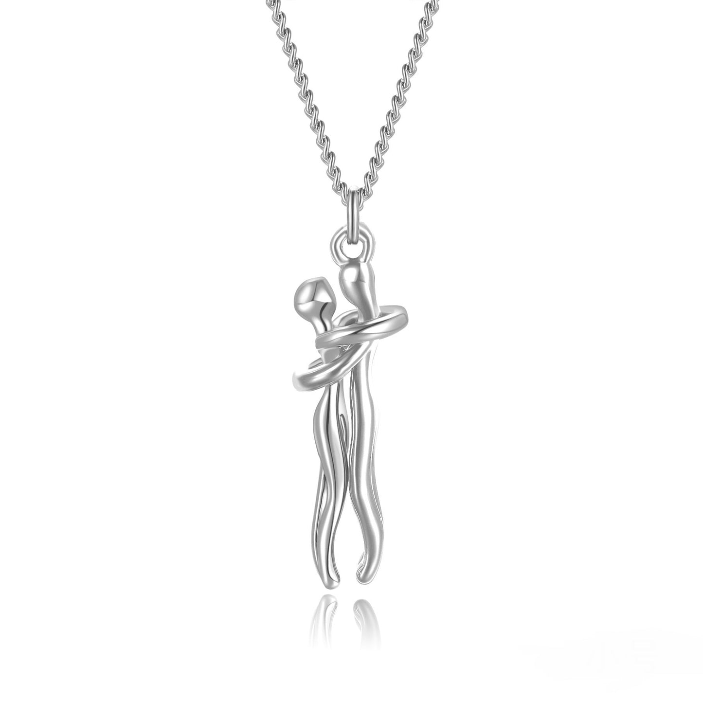Affectionate Hug Necklace Couples Anniversary Valentine's Day Gift - Infinite CelebrationsjewelryInfinite CelebrationsInfinite Celebrations