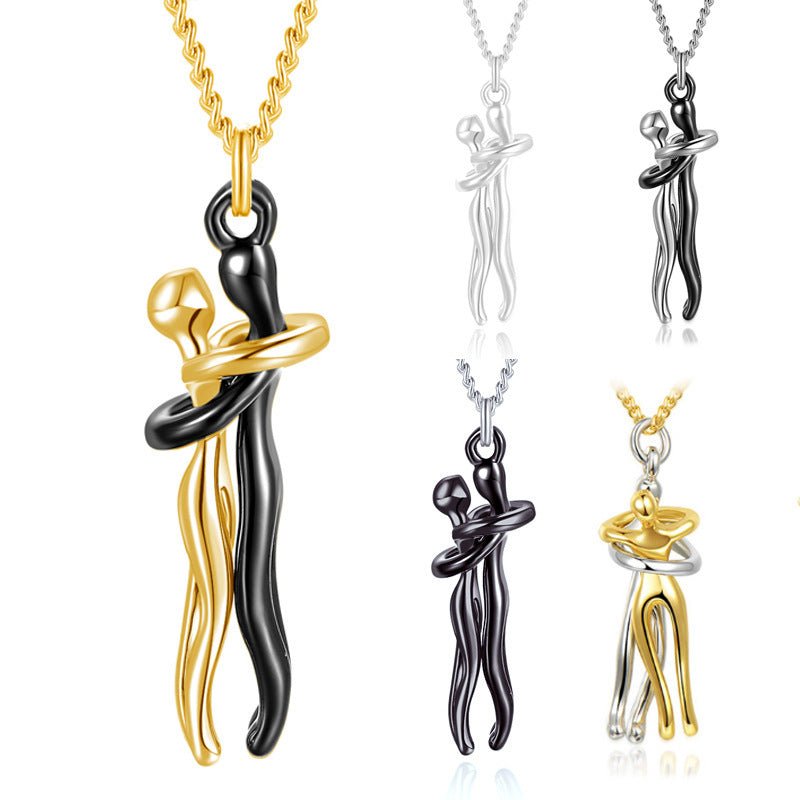 Affectionate Hug Necklace Couples Anniversary Valentine's Day Gift - Infinite CelebrationsjewelryInfinite CelebrationsInfinite Celebrations