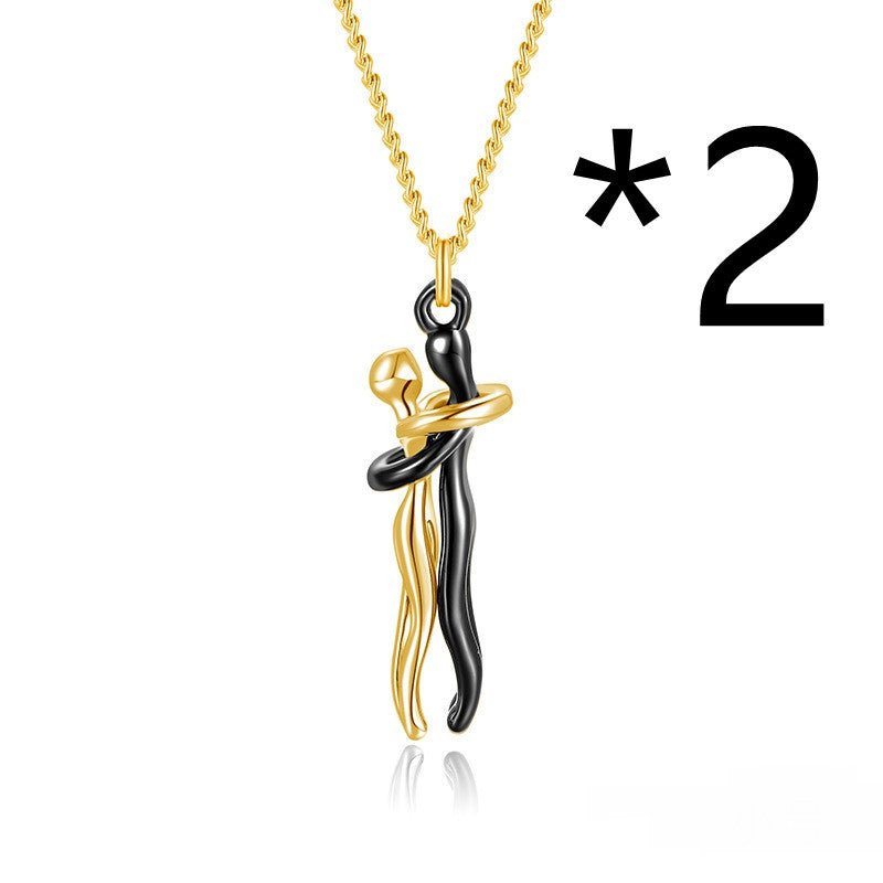 Affectionate Hug Necklace Couples Anniversary Valentine's Day Gift - Infinite CelebrationsjewelryInfinite CelebrationsInfinite Celebrations