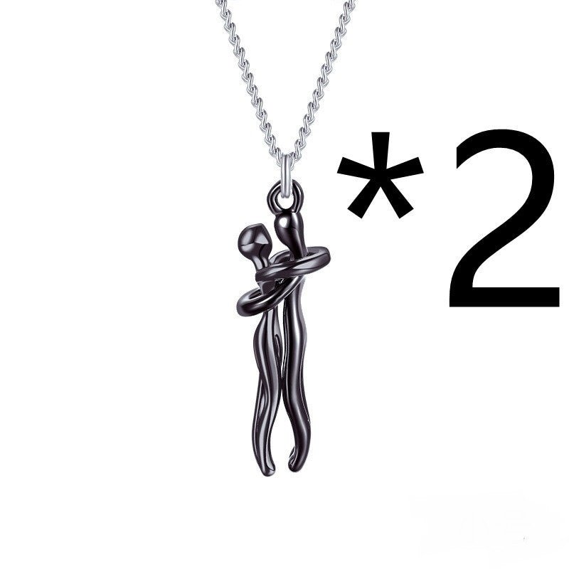 Affectionate Hug Necklace Couples Anniversary Valentine's Day Gift - Infinite CelebrationsjewelryInfinite CelebrationsInfinite Celebrations