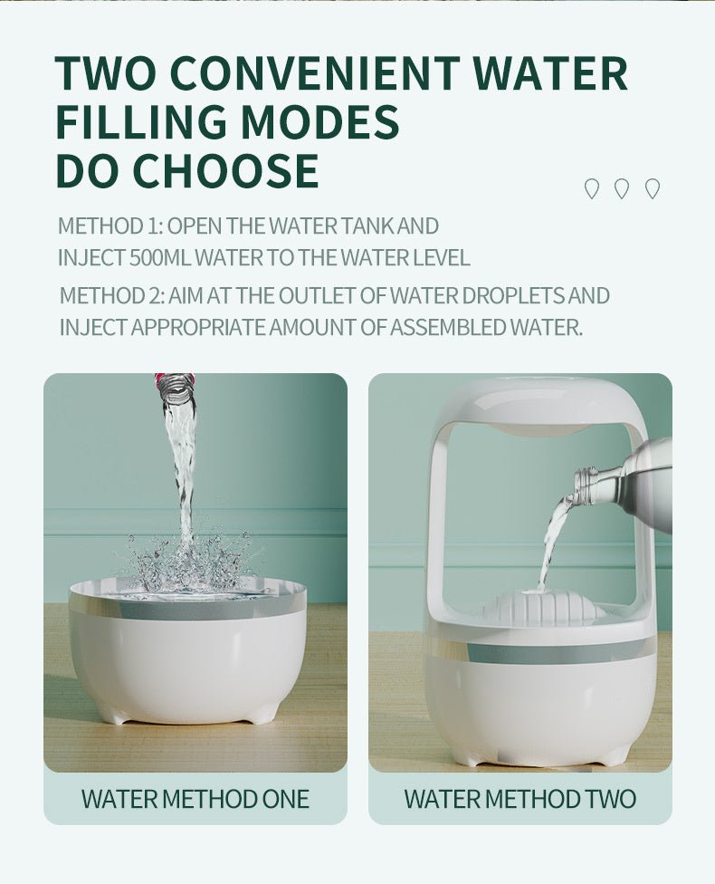 Anti Gravity Humidifier Water Drop Backflow Aromatherapy - Infinite CelebrationsAir humidifierInfinite CelebrationsInfinite Celebrations