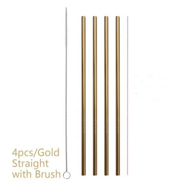 Colourful Reusable Stainless Steel Straws - Infinite Celebrationssteel strawsInfinite CelebrationsInfinite Celebrations