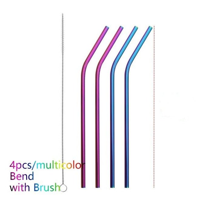 Colourful Reusable Stainless Steel Straws - Infinite Celebrationssteel strawsInfinite CelebrationsInfinite Celebrations