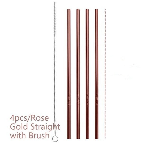 Colourful Reusable Stainless Steel Straws - Infinite Celebrationssteel strawsInfinite CelebrationsInfinite Celebrations