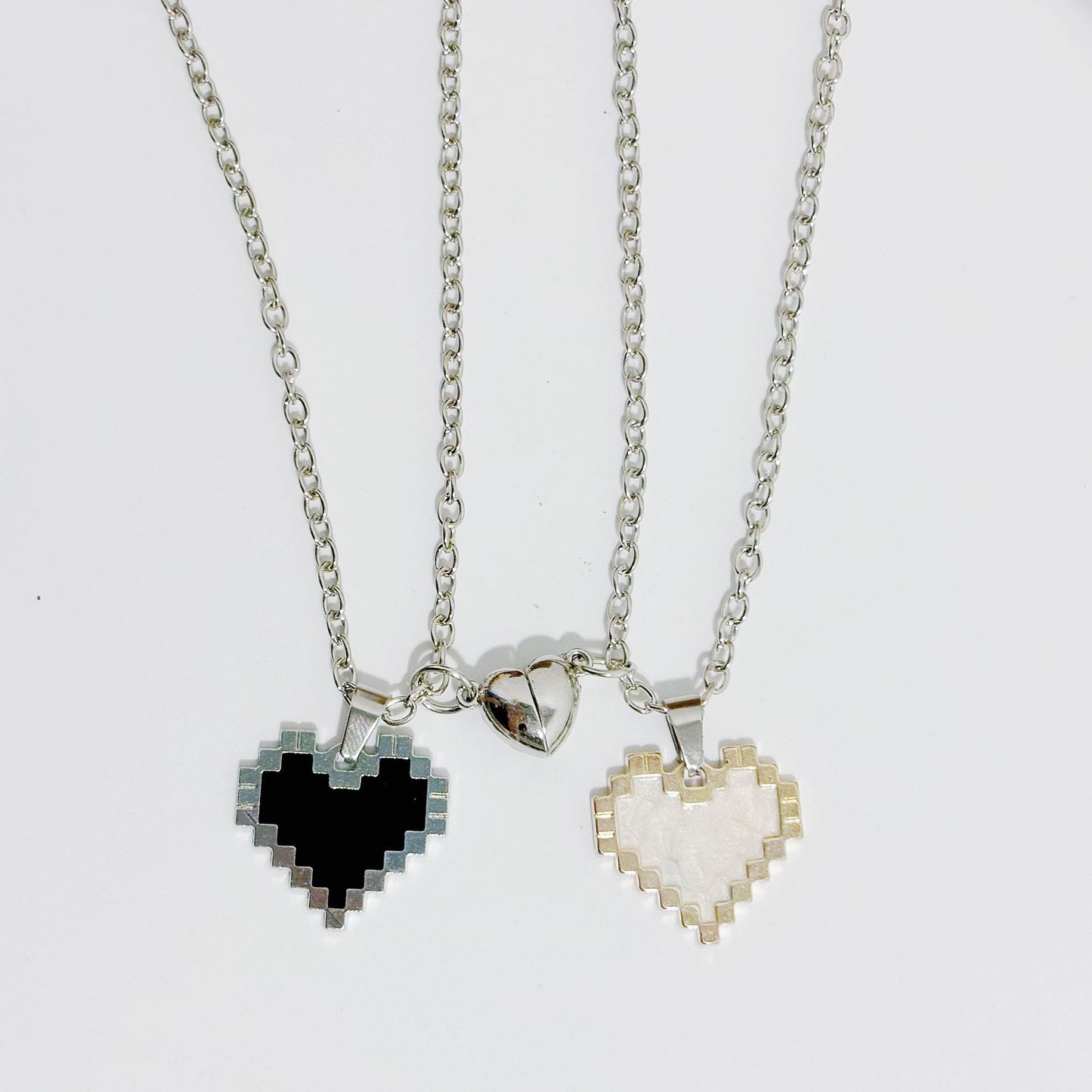 Heart - shaped Mosaic Necklace For Valentine's Day - Infinite CelebrationsjewelryInfinite CelebrationsInfinite Celebrations