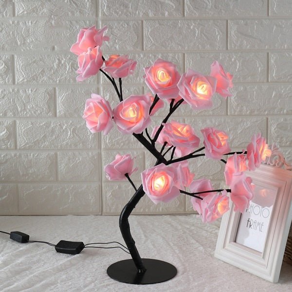 LED Tree Lamp Rose Small Tree Lamp - Infinite CelebrationsRose lampInfinite CelebrationsInfinite Celebrations