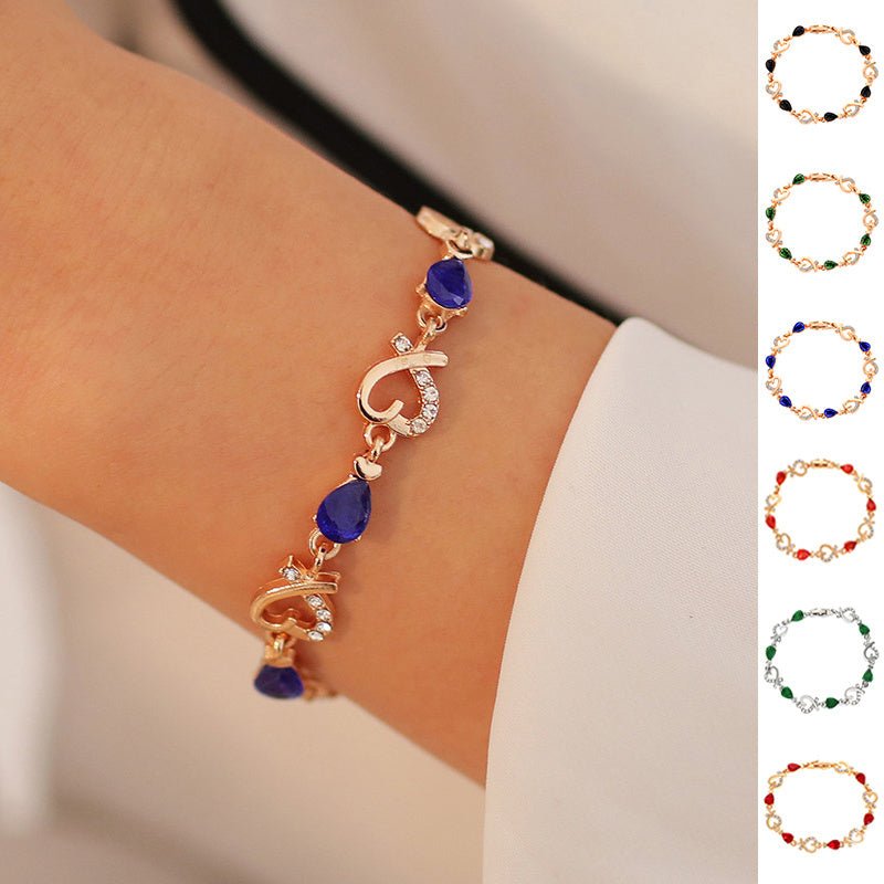 Love Bracelet Heart - shaped For Valentine's Day Gift Jewelry - Infinite CelebrationsjewelryInfinite CelebrationsInfinite Celebrations