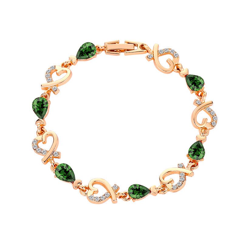 Love Bracelet Heart - shaped For Valentine's Day Gift Jewelry - Infinite CelebrationsjewelryInfinite CelebrationsInfinite Celebrations