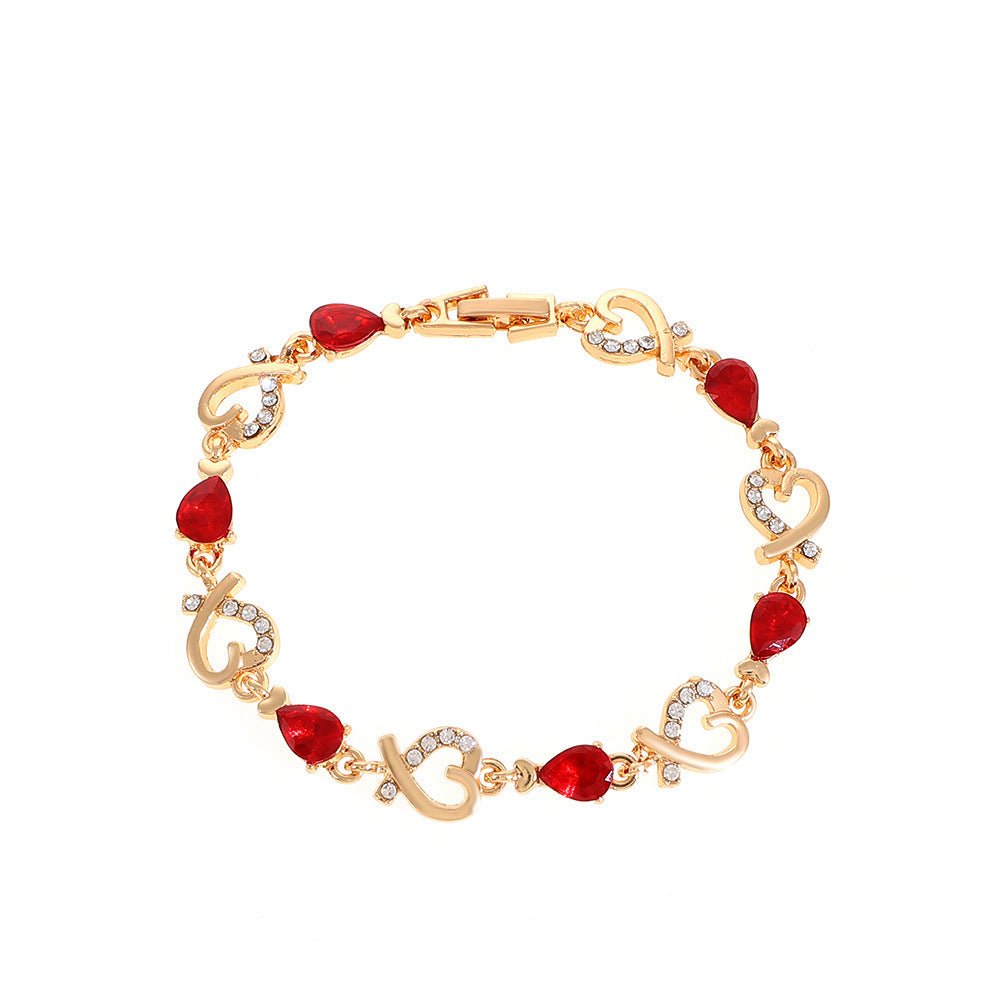 Love Bracelet Heart - shaped For Valentine's Day Gift Jewelry - Infinite CelebrationsjewelryInfinite CelebrationsInfinite Celebrations