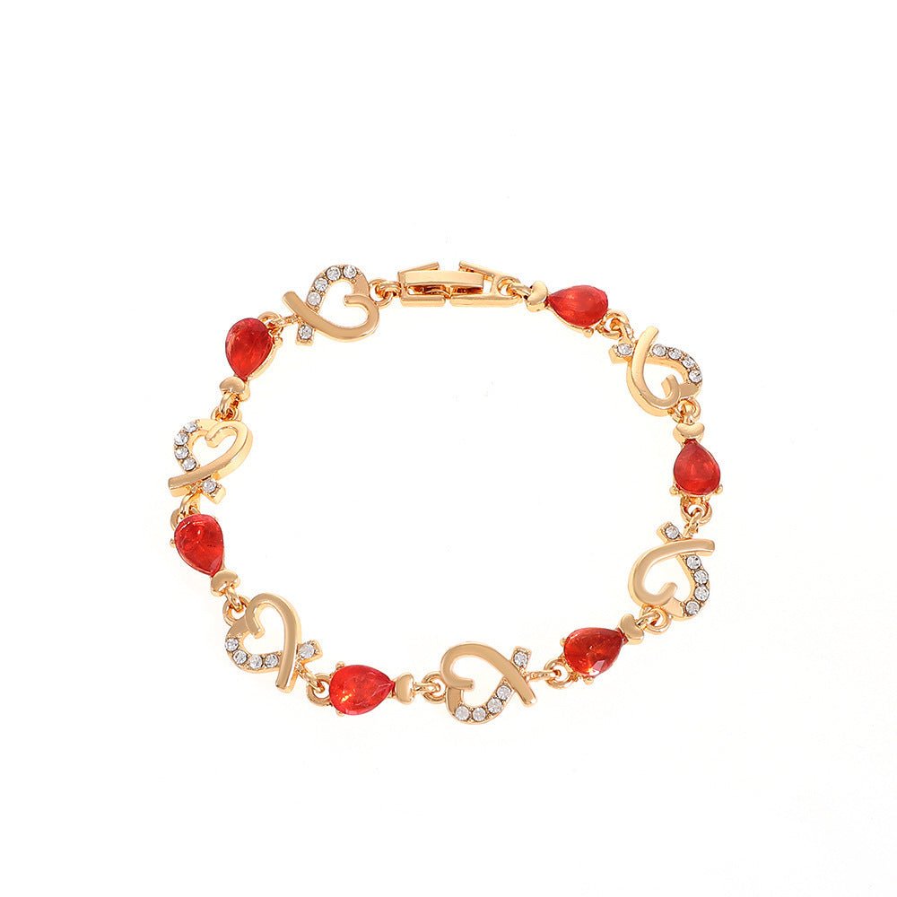 Love Bracelet Heart - shaped For Valentine's Day Gift Jewelry - Infinite CelebrationsjewelryInfinite CelebrationsInfinite Celebrations