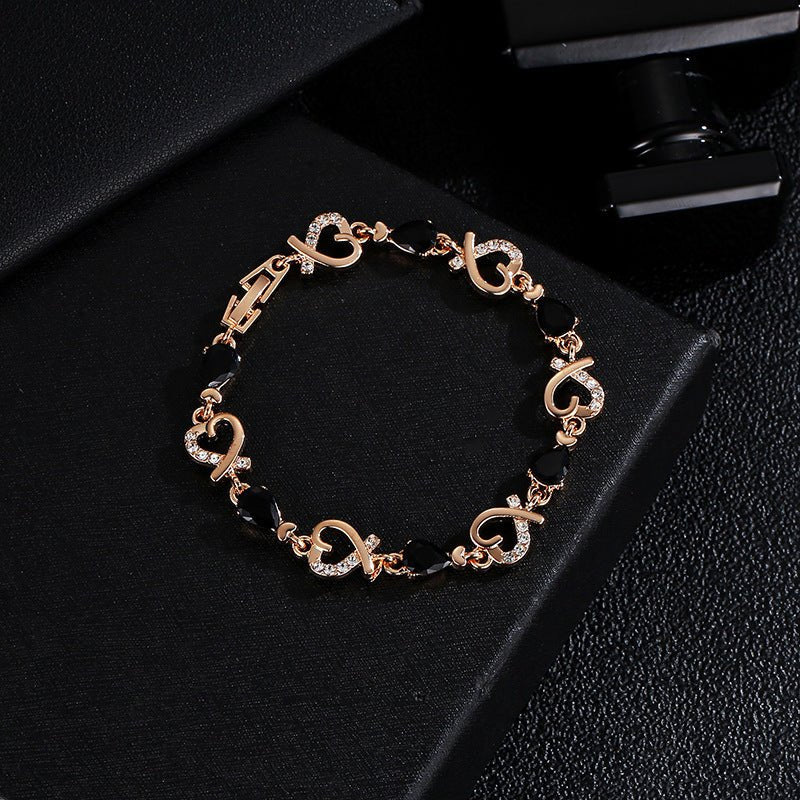 Love Bracelet Heart - shaped For Valentine's Day Gift Jewelry - Infinite CelebrationsjewelryInfinite CelebrationsInfinite Celebrations