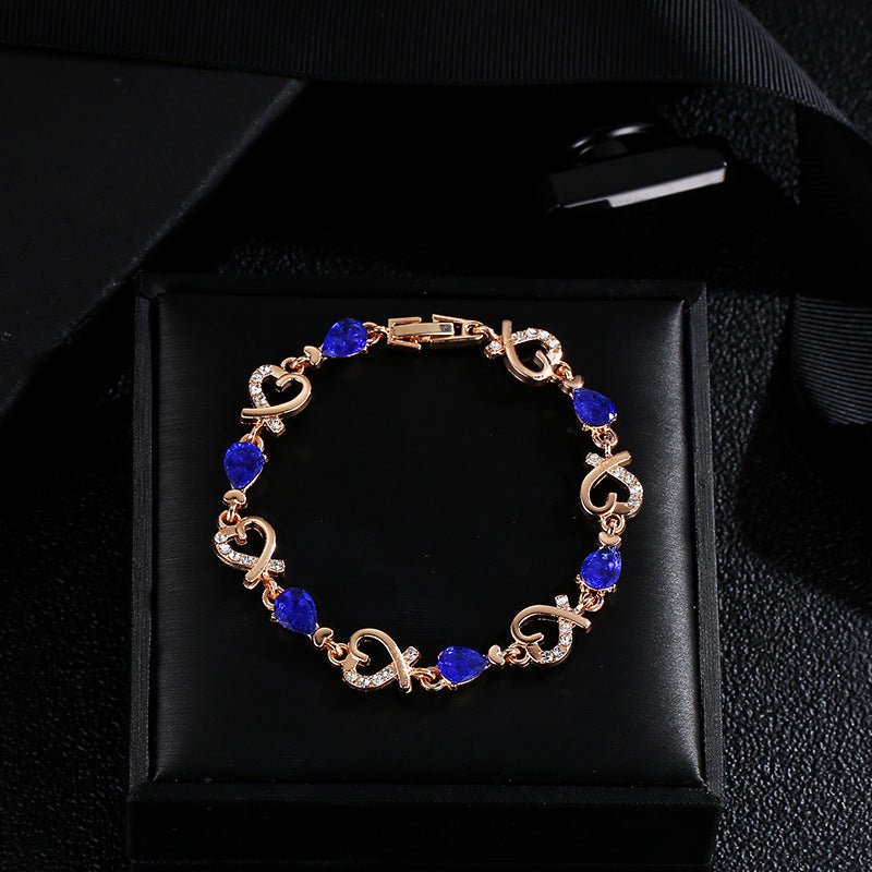 Love Bracelet Heart - shaped For Valentine's Day Gift Jewelry - Infinite CelebrationsjewelryInfinite CelebrationsInfinite Celebrations