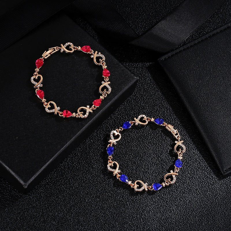 Love Bracelet Heart - shaped For Valentine's Day Gift Jewelry - Infinite CelebrationsjewelryInfinite CelebrationsInfinite Celebrations