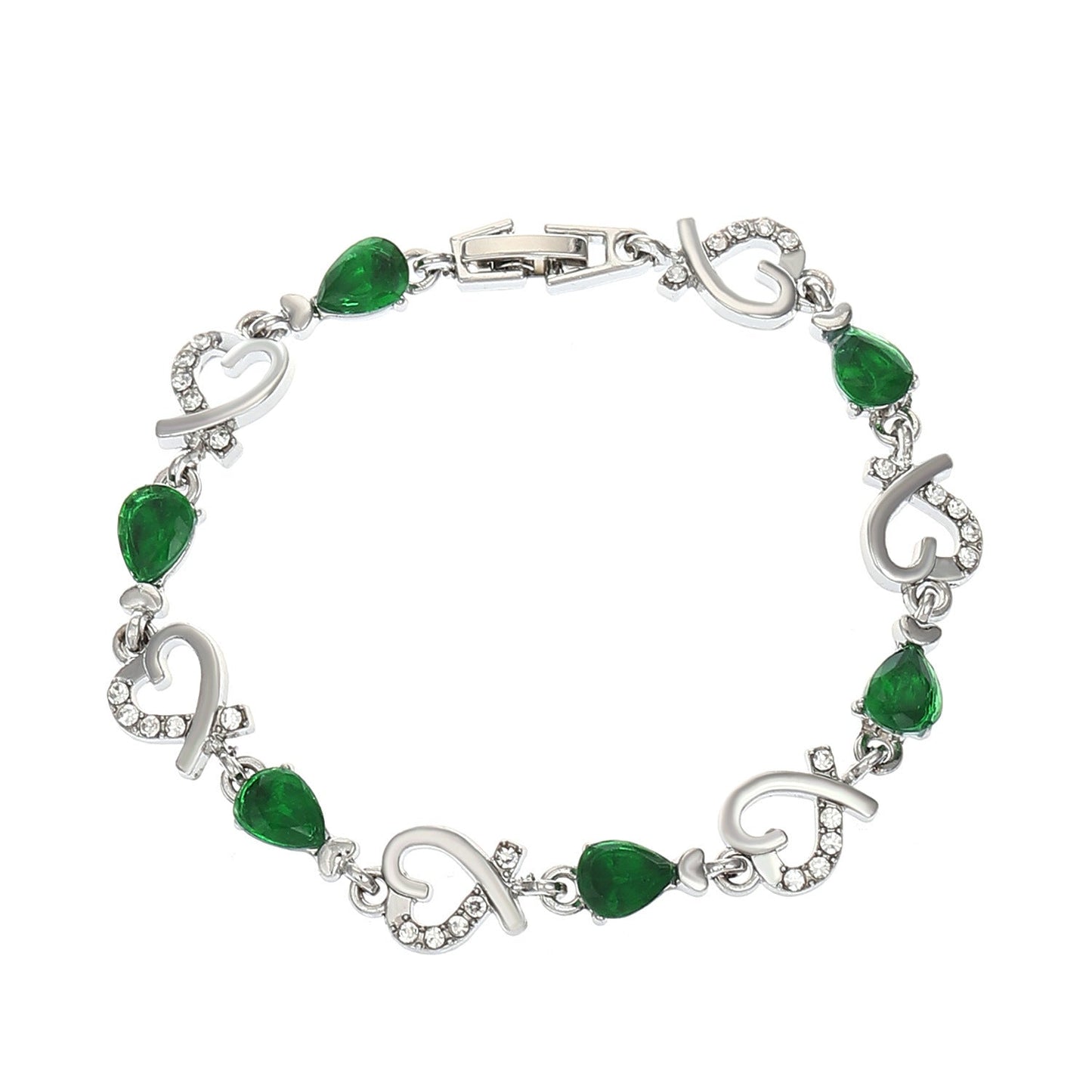 Love Bracelet Heart - shaped For Valentine's Day Gift Jewelry - Infinite CelebrationsjewelryInfinite CelebrationsInfinite Celebrations