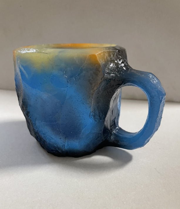 Resin Mineral Crystal Coffee Mug - Infinite CelebrationsAir brushInfinite CelebrationsInfinite Celebrations