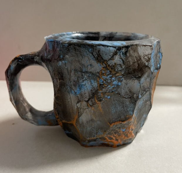 Resin Mineral Crystal Coffee Mug - Infinite CelebrationsAir brushInfinite CelebrationsInfinite Celebrations