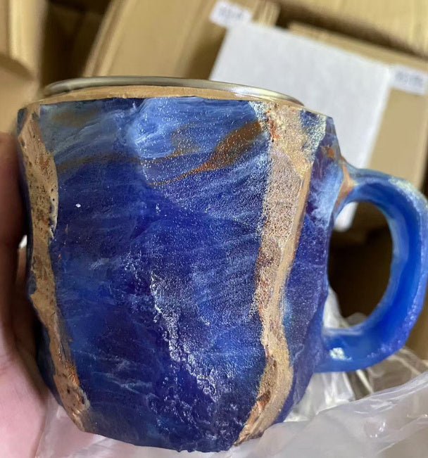Resin Mineral Crystal Coffee Mug - Infinite CelebrationsAir brushInfinite CelebrationsInfinite Celebrations
