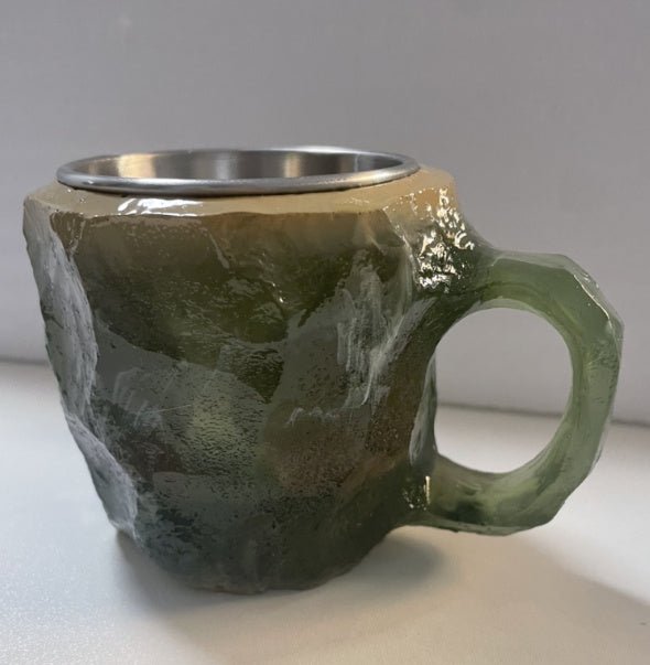 Resin Mineral Crystal Coffee Mug - Infinite CelebrationsAir brushInfinite CelebrationsInfinite Celebrations