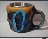 Resin Mineral Crystal Coffee Mug - Infinite CelebrationsAir brushInfinite CelebrationsInfinite Celebrations