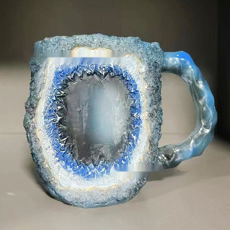 Resin Mineral Crystal Coffee Mug - Infinite CelebrationsAir brushInfinite CelebrationsInfinite Celebrations