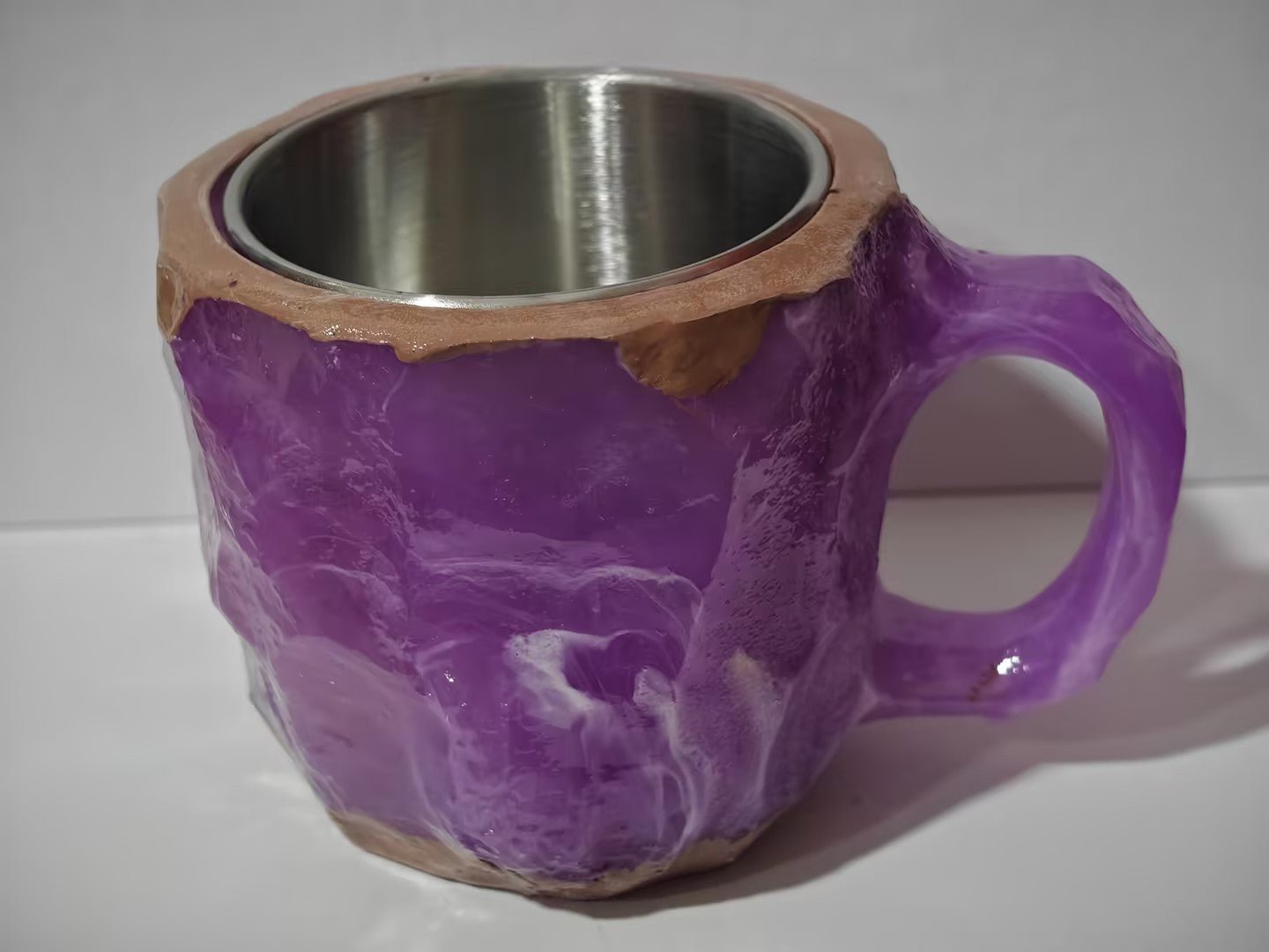 Resin Mineral Crystal Coffee Mug - Infinite CelebrationsAir brushInfinite CelebrationsInfinite Celebrations