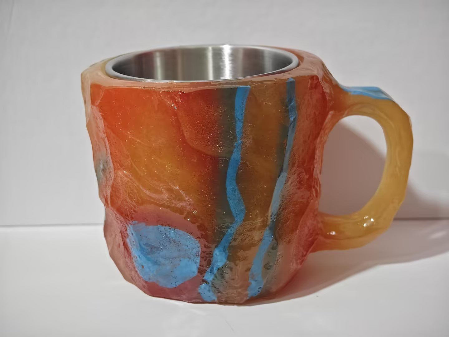 Resin Mineral Crystal Coffee Mug - Infinite CelebrationsAir brushInfinite CelebrationsInfinite Celebrations