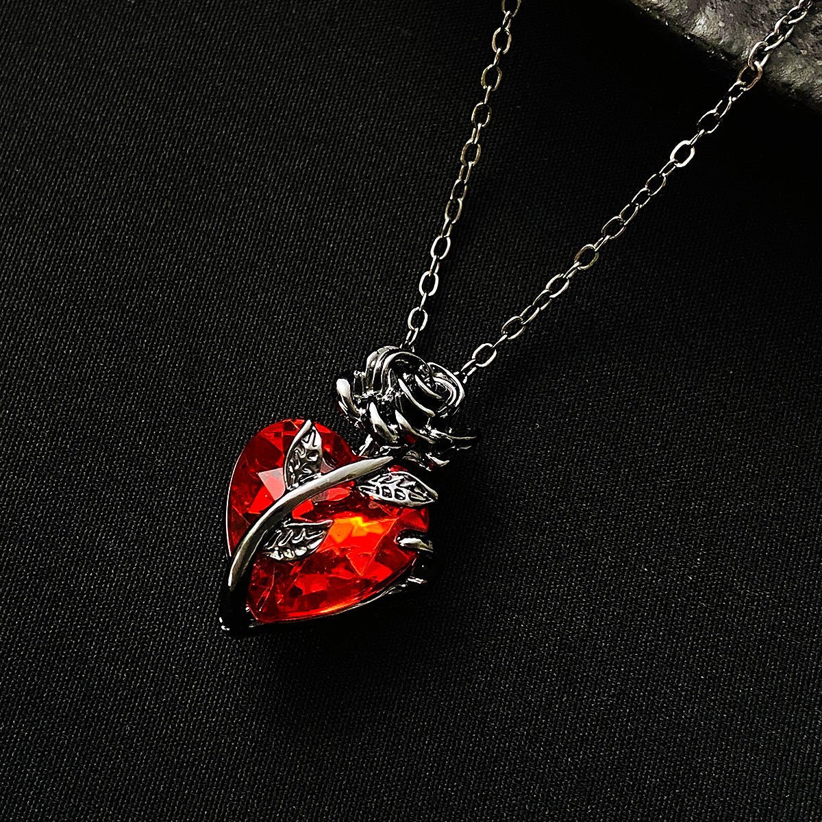 Rose Love Necklace For Valentine's Day - Infinite CelebrationsjewelryInfinite CelebrationsInfinite Celebrations