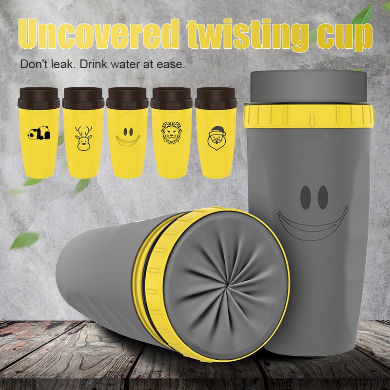 Twist Cup Travel Portable Cup Double Insulation Tumbler with Straw - Infinite Celebrationsportable travel cupInfinite CelebrationsInfinite Celebrations