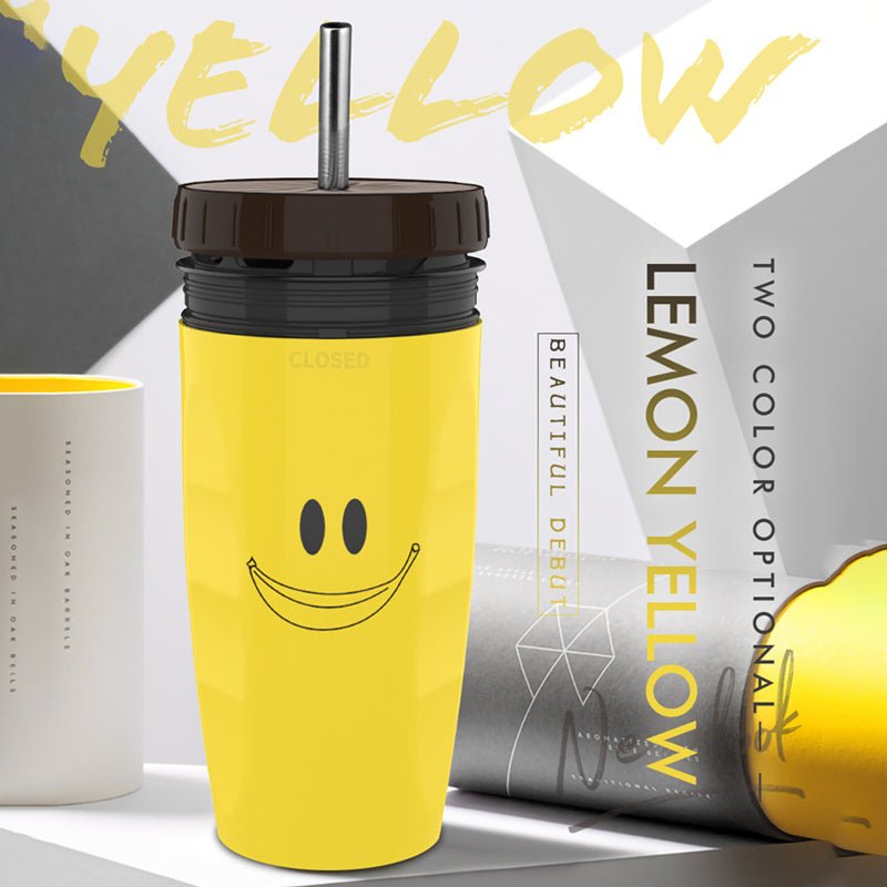 Twist Cup Travel Portable Cup Double Insulation Tumbler with Straw - Infinite Celebrationsportable travel cupInfinite CelebrationsInfinite Celebrations