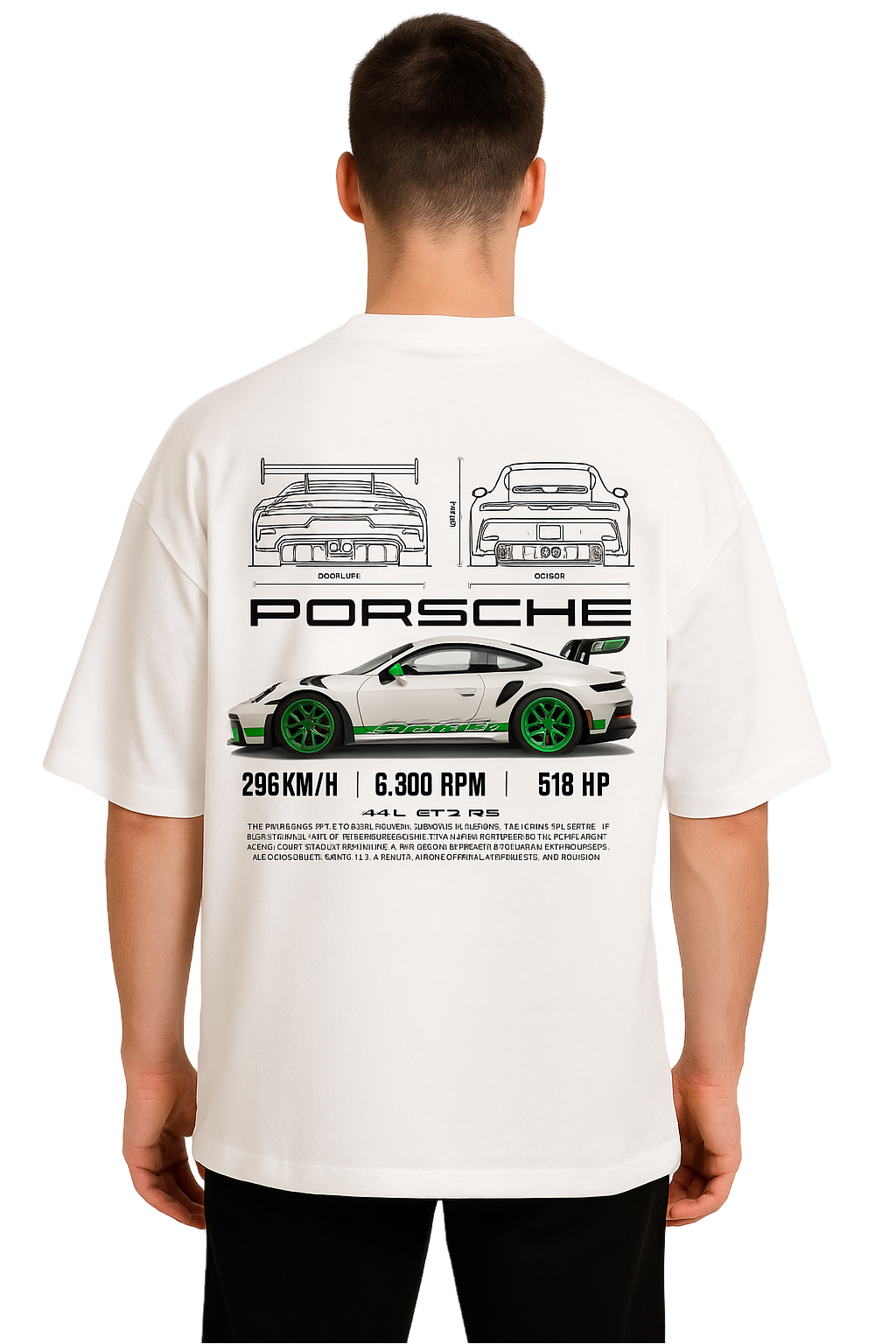 Porsche white 911