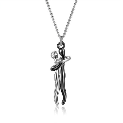 Affectionate Hug Necklace Couples Anniversary Valentine's Day Gift - Infinite CelebrationsjewelryInfinite CelebrationsInfinite Celebrations