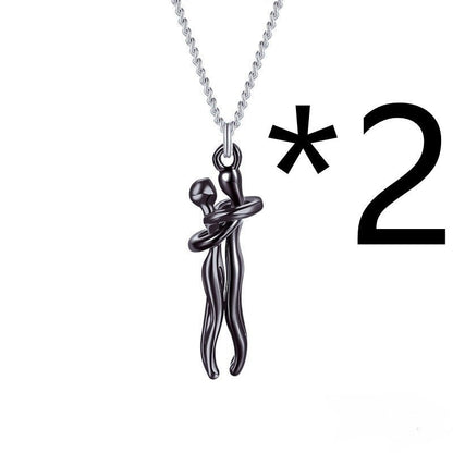 Affectionate Hug Necklace Couples Anniversary Valentine's Day Gift - Infinite CelebrationsjewelryInfinite CelebrationsInfinite Celebrations