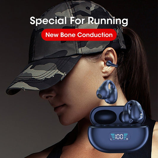 Bone Conduction Earbuds Ear Clip Bluetooth 5.3 - Infinite Celebrationsspecial running airpodsInfinite CelebrationsInfinite Celebrations