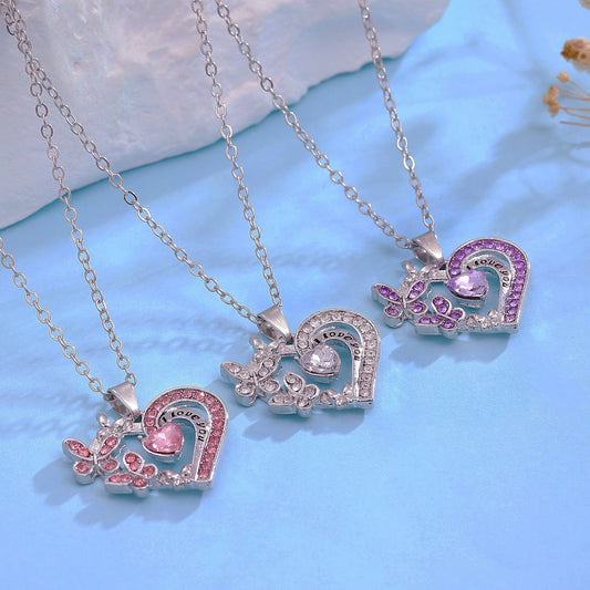 Butterfly Love Necklace - Infinite CelebrationsjewelryInfinite CelebrationsInfinite Celebrations