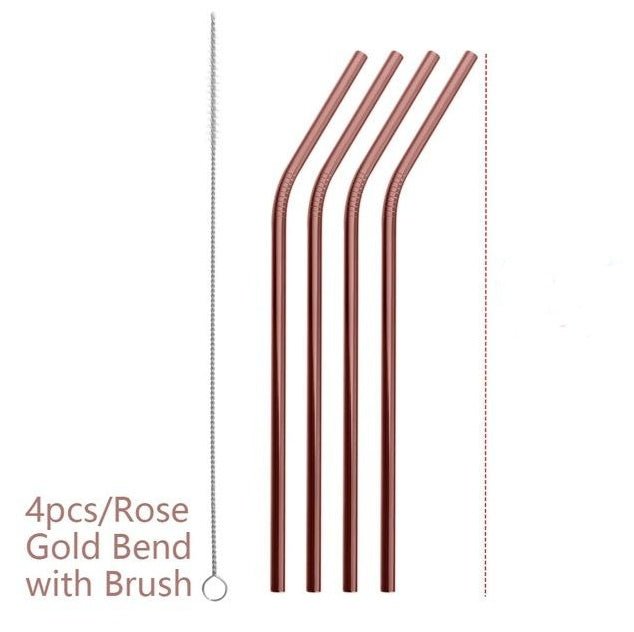 Colourful Reusable Stainless Steel Straws - Infinite Celebrationssteel strawsInfinite CelebrationsInfinite Celebrations