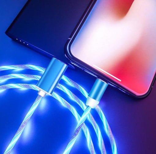 Flowing Light Magnetic Streamer Data Line Cable for Type c - Infinite CelebrationsMagnetic phone charging cableInfinite CelebrationsInfinite Celebrations