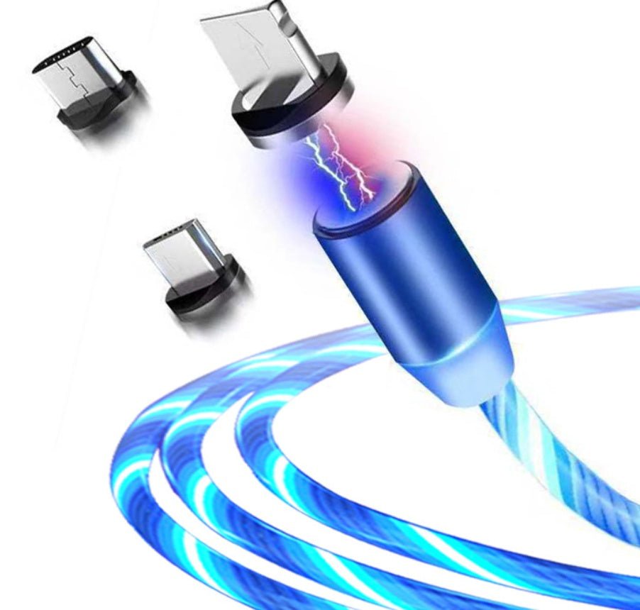 Flowing Light Magnetic Streamer Data Line Cable for Type c - Infinite CelebrationsMagnetic phone charging cableInfinite CelebrationsInfinite Celebrations