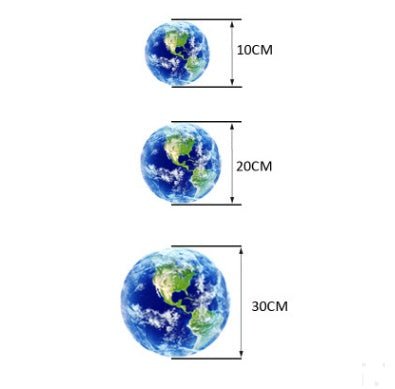 Glow In The Dark 3D Earth Wall Sticker - Infinite CelebrationsGlow stickerInfinite CelebrationsInfinite Celebrations